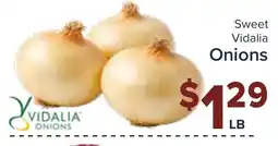 Valu Market Vidalia Onions offer