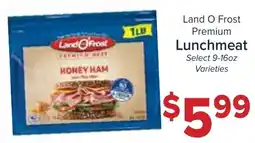 Valu Market Land O Frost premium lunchmeat offer