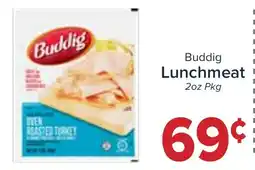 Valu Market Buddig lunchmeat offer