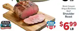 Valu Market Black Canyon Angus Boneless Beef Shoulder Roast offer