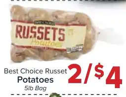 Valu Market Best Choice Russet Potatoes offer