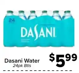 Valu Market Dasani Water offer