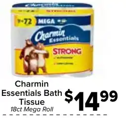 Valu Market Charmin Essentials Bath Tissue offer