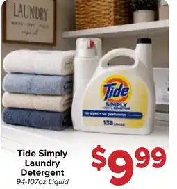Valu Market Tide Simply Laundry Detergent offer