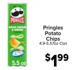 Valu Market Pringles potato chips offer