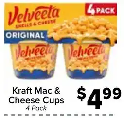 Valu Market Kraft mac & cheese cups offer