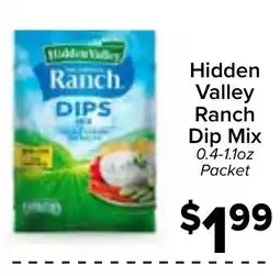 Valu Market Hidden Valley Ranch Dip Mix offer