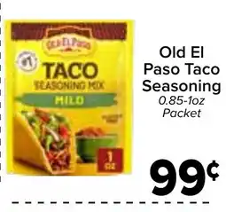 Valu Market Old El Paso Taco Seasoning offer