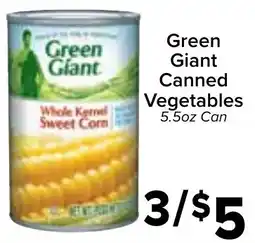 Valu Market Green Giant whole kernel sweet corn offer