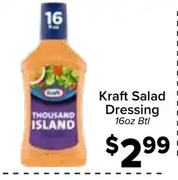 Valu Market Kraft thousand island dressing offer