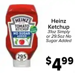 Valu Market Heinz ketchup offer