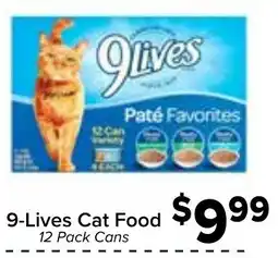 Valu Market 9-Lives Cat Food offer