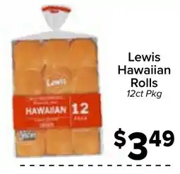 Valu Market Lewis hawaiian rolls offer