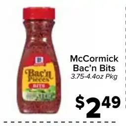 Valu Market McCormick Bac'n Bits offer