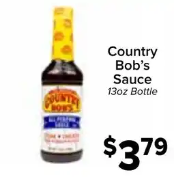 Valu Market Country Bob's Sauce offer