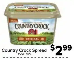 Valu Market Country Crock Spread offer