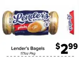 Valu Market Lender's Bagels offer