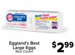 Valu Market Eggland's Best Large Eggs offer