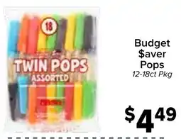Valu Market Twin Pops Assorted offer
