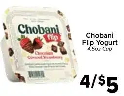 Valu Market Chobani flip yogurt offer