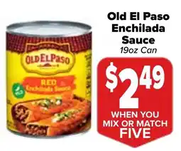 Valu Market Old El Paso Enchilada Sauce offer
