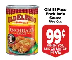 Valu Market Old El Paso Enchilada Sauce offer