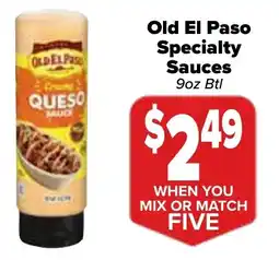 Valu Market Old El Paso Specialty Sauces offer