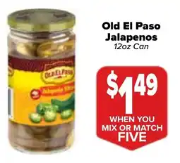 Valu Market Old El Paso Jalapenos offer