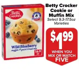 Valu Market Betty Crocker cookie or muffin mix offer