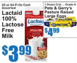 SuperFresh Lactaid 100% Lactose Free Milk offer