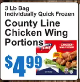 SuperFresh County Line Chicken Wing Portions offer