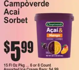 SuperFresh Campòverde Acai Sorbet offer