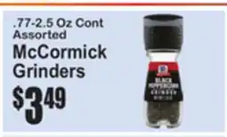 SuperFresh Assorted Mccormick Grinders offer
