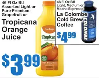 SuperFresh Tropicana Orange Juice offer