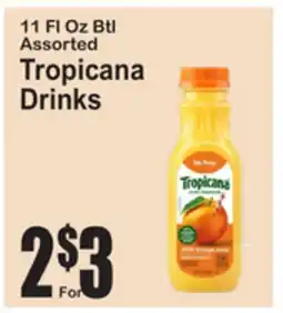 SuperFresh Tropicana Drinks offer