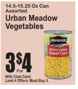 SuperFresh Urban Meadow Vegetables offer