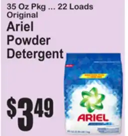 SuperFresh Ariel Powder Detergent offer