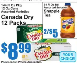 SuperFresh Canada Dry 12 Packs offer