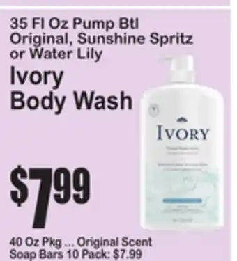SuperFresh Ivory Body Wash offer
