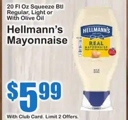 SuperFresh Hellmann's Mayonnaise offer