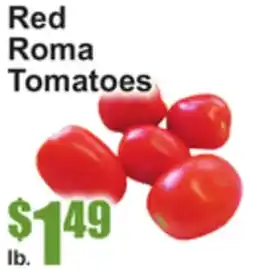 SuperFresh Red Roma Tomatoes offer