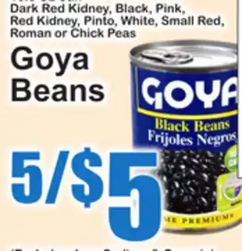 SuperFresh Goya Beans offer