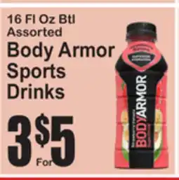 SuperFresh Body Armor Sports Drinks offer
