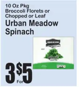 SuperFresh Urban Meadow Spinach offer