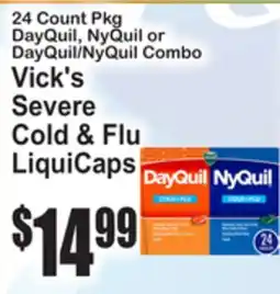 SuperFresh Vick's Severe Cold & Flu LiquiCaps offer