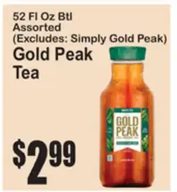 SuperFresh Gold Peak Tea offer
