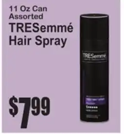 SuperFresh 11 Oz Can Assorted TRESemmé Hair Spray offer