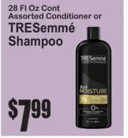 SuperFresh 28 Fl Oz Cont Assorted Conditioner or TRESemmé Shampoo offer