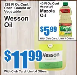 SuperFresh Wesson Oil offer