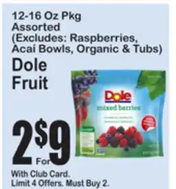 SuperFresh Dole Fruit offer